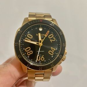 Nixon Ranger GMT All Gold/Black Men’s Watch